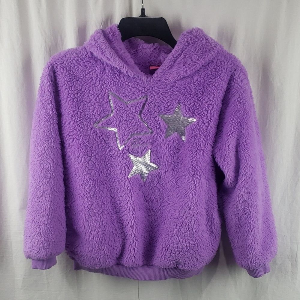 Betsey Johnson Kids Purple Fleece Hoodie